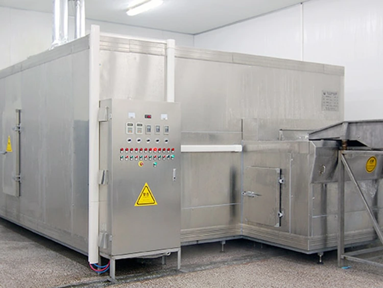 Tủ đông IQF tầng sôi